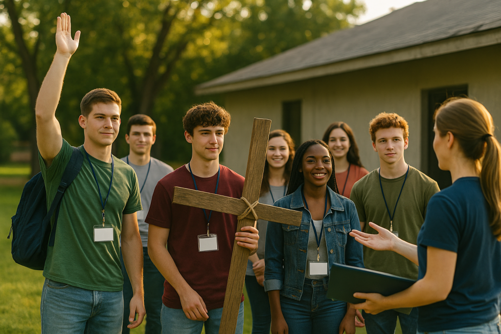 Camp Joshua is a dynamic three-day weekend camp designed to equip high school students with the knowledge, courage, and leadership skills needed to stand for life—today and for years to come.